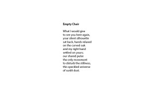 Empty Chair Poem
