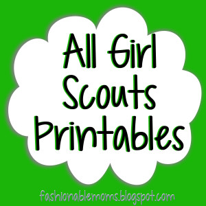 Girl Scouts Printables