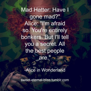 alice in wonderland quote | Tumblr: Wonderland Quotes, Charms Life ...