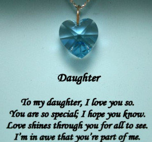 daughter poems
