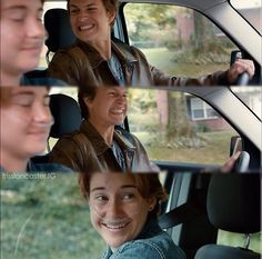 Augustus Waters drove horrifically. Whether stopping or starting ...