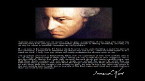 quote:Immanuel Kant on Lifelong Immaturity