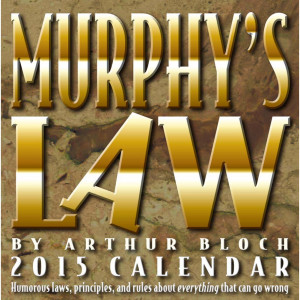 Murphy's Law 2015 Desk Calendar
