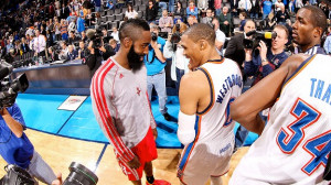 Layne Murdoch/Getty Images Will Russell Westbrook and James Harden be ...