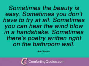 Inspiring Ani Difranco Sayings