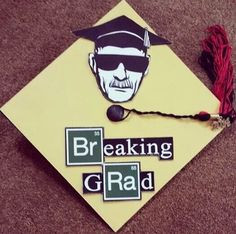 Breaking bad graduation cap