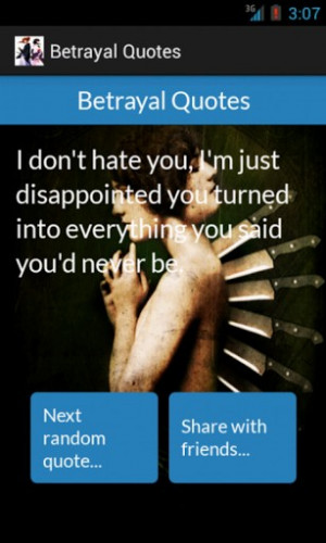 Betrayal Quotes Screenshot 3
