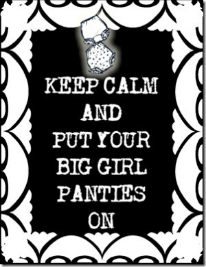 Big Girl Panties Printable