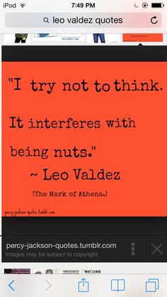 Leo Valdez quotes