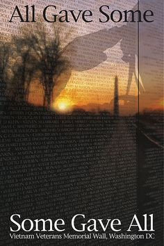 Vietnam Memorial Patriotic Military Motivational Poster