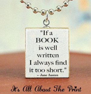 ... Ball, Jane Austen Book Quotes, Chains Necklaces, Ball Chains, Scrabble