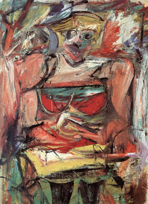 Woman V - Willem de Kooning Paintings