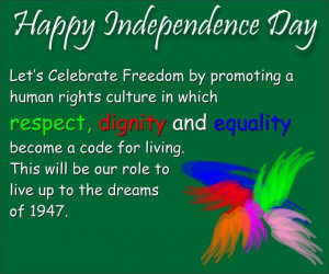Happy Independence Day -14 August