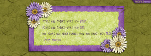 Maya Angelou Quote Facebook Cover Preview