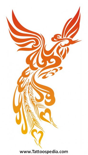 Celtic Phoenix Tattoo Designs