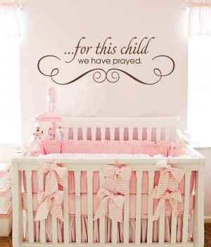 Nursery Wall Quotes | Baby Girl Quotes, Baby Boy Quotes