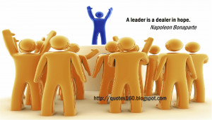 There is always room for a man of force and he makes room for many ...