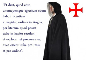 Templar Knight Quotes of The Knights Templar in