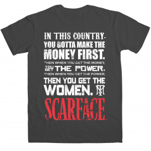 Scarface Quotes Who Do I Trust Me Scarface t shirt - tony quote