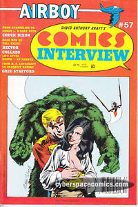 Comics Interview 57 airboy CHUCK DIXON jerry robinson