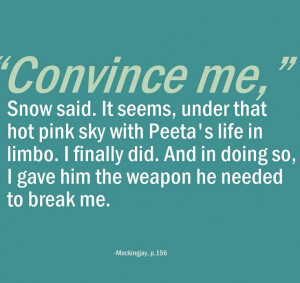 The Hunger Games Trilogy - Quotes