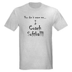 YDSM.I Coach Softball Light T-Shirt by CafePress More