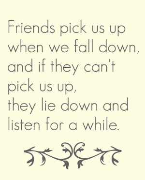 Friends quote printable