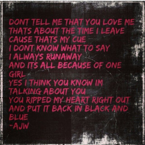 Hinder's former lead singer Austin Winkler's new lyrics ...