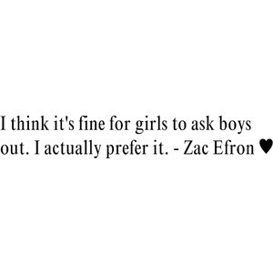 Zac Efron Quote ♥