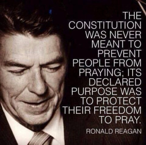 The Constitution is about protecting the right to religious freedom