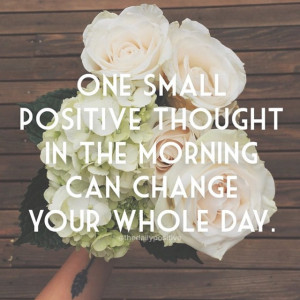 ... make an impact on the rest of your day! || quote via @thedailypositive