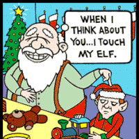 ... touch myself photo: Santa when I think about you I touch myself