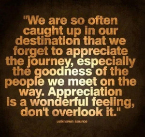 Appreciation & Gratitude
