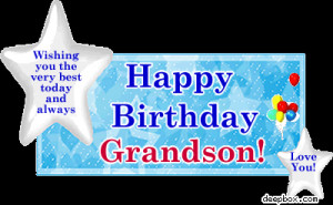 Happy Birthday Grandson Myspace Comment