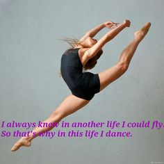 ... know this quote is in the tv series Dance Academy said by Tara Webster
