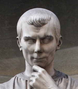 Machiavelli as immortal in marble. But he was once a very sensual and ...