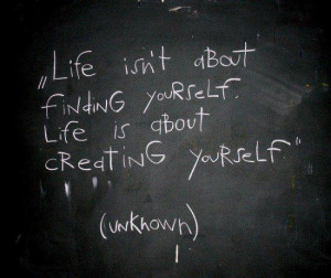 Create yourself!