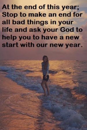 ... and ask your god to help you to have a new start with our new year