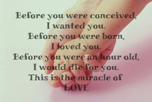 knew I love you before I met you