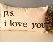 pillows with sayings on them. just say them, don't plaster it ...