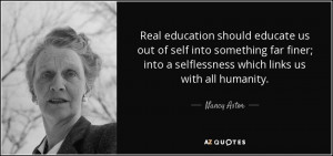 TOP 25 QUOTES BY NANCY ASTOR | A-Z Quotes