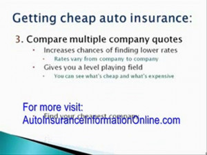 Auto Insurance Low Cost Free Car Quotes - How To Find Rates