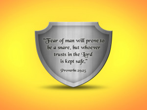Proverbs 29:25 – Fear of Man Papel de Parede Imagem
