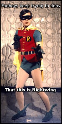 1960's Robin IS NIGHTWING - funny More