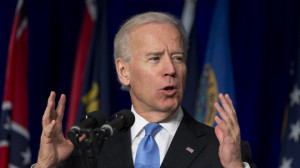 Feb. 27, 2013: Vice President Biden gestures as he speaks at the ...