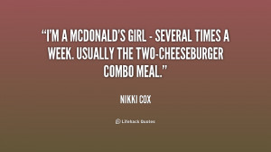Nikki Cox Quotes