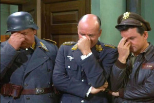 HOGAN'S HEROES - How stupid did it have to be for Schultz and Klink to ...