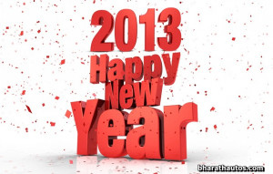 BharathAutos team wish you all Happy and Prosperous New Year 2013