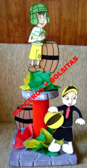 Bola Reposteria Pastel Dulceros Centros Mesa Del Chavo Ocho picture