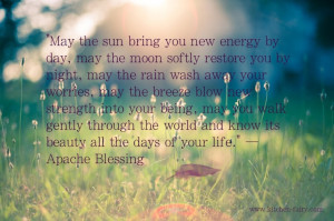 Apache Blessing... ♡
